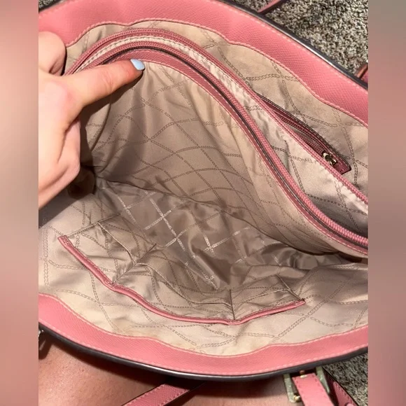 Pinkish colored Michael Kors Purse - Picture 15 of 16